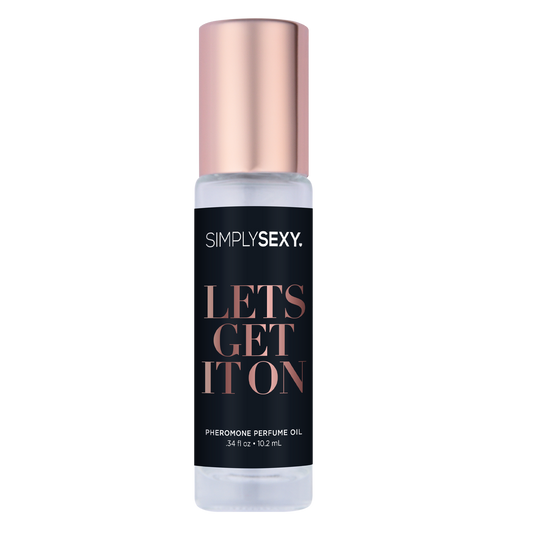 SIMPLY SEXY PHEROMONE PERFUME OIL ROLL-ON - LET'S GET IT ON - 0.34 floz | 10.2mL