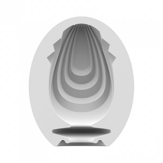 Masturbator Egg Single (Savage) Light Blue