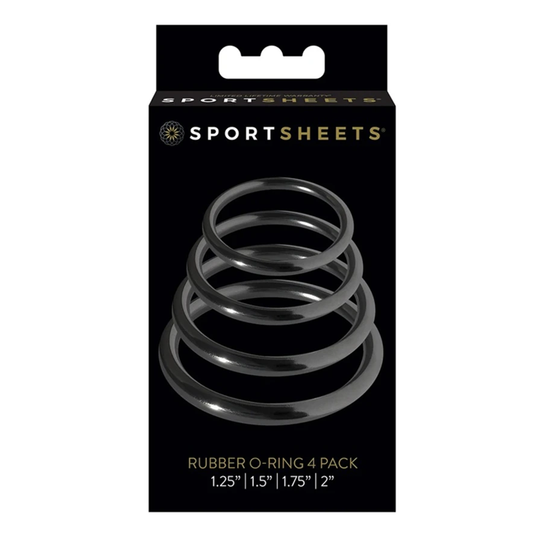 O-Rings Set - 4 Assorted Sizes
